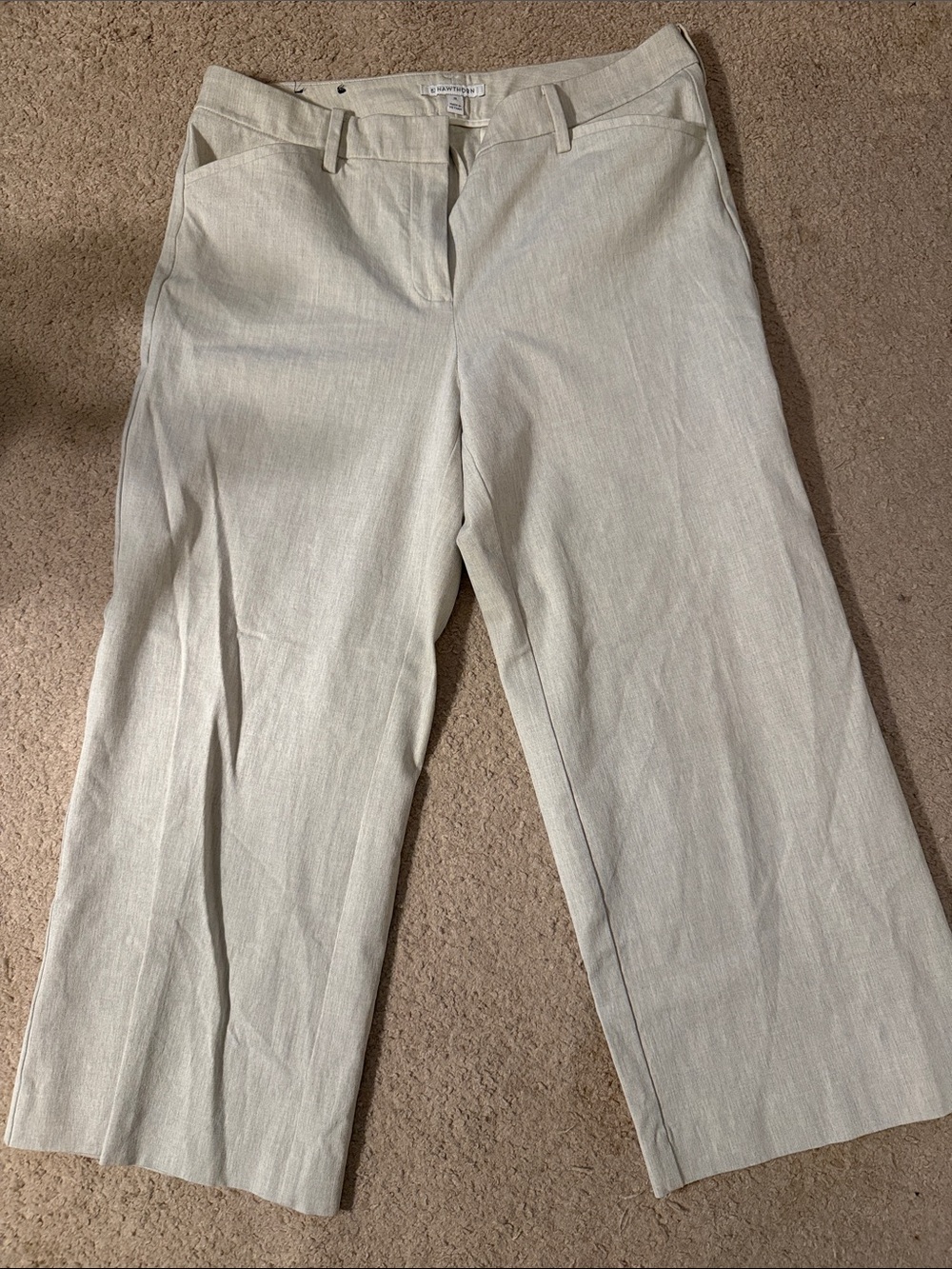 41 Hawthorn Neutral Light Beige Trousers
